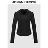 UR Women's Hooded Drawstring Slim Fit Jacket