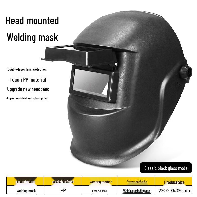 Flip-Up Auto-Darkening Welding Helmet