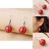 Nba Inspired Resin Earrings With Geometric Design For Casual Or Party Wear