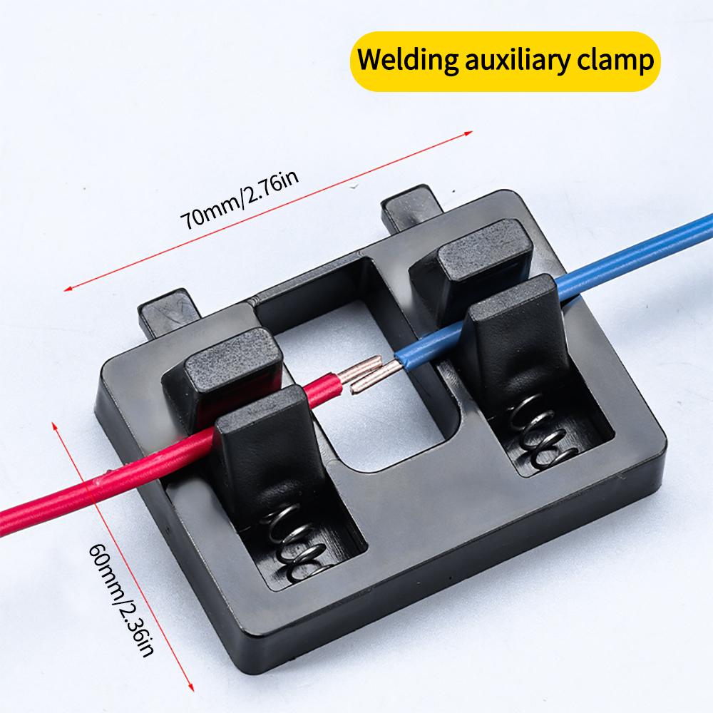1PC ABS Welding Wire Fixture Soldering Wire Holder Soldering Fixture Welding Clamp Repair Tool Secure Hold For Neat Wiring