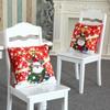 Weihnachtsglanz Kissenbezug Bestickte Kissen Ornamente Weihnachten Heimdeko Kissenbezug Geschenk