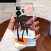 Jelly Casing For Realme GT 7 Pro / GT 7 / GT 7T Fundas Clear Silicone Soft TPU Back Cover Cute Cat Rabbit Heart Protective Case