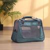 Durable PVC Portable Pet Carrier for Cats & Dogs - Stylish and Sturdy