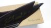 Piece of Peace Product Lip Spoiler, Multi-Spoiler, Front Bumper Deflector Canards, Universal Fit (Big Canards, 4 Pieces)