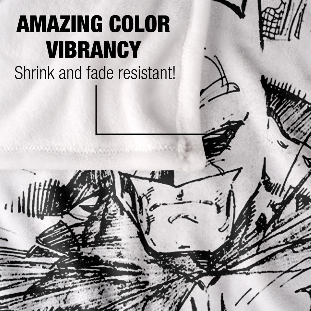 Batman Sketch Blanket