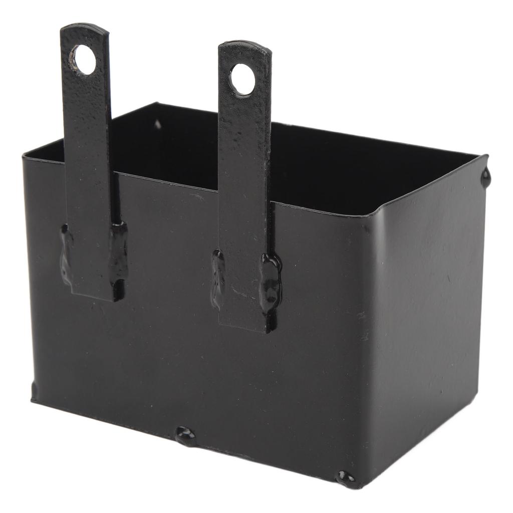 ATV Batteribärväska Batteribärväska Svart Rostfri Stabil Konstruktion för 50cc Till 125cc ATV Motorcykel Crosscykel