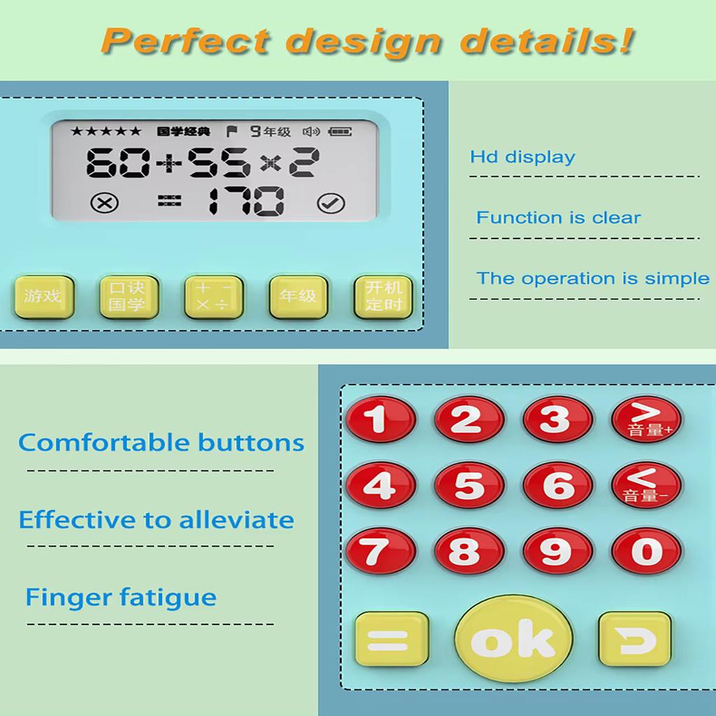 Intelligent Children'S Math Oral Calculation Treasure Handwriting Board Enlightenment Puzzle Early Education Learning Machine