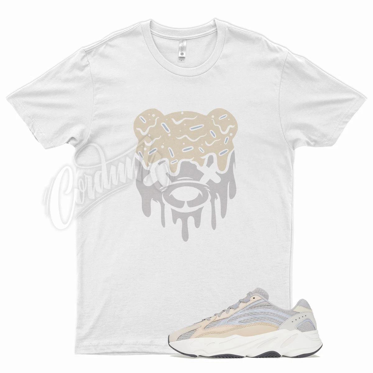 

White DRIPPY T Shirt for YZ 700 Cream V2 350 380 500 Ash Blue Wave Runner XL