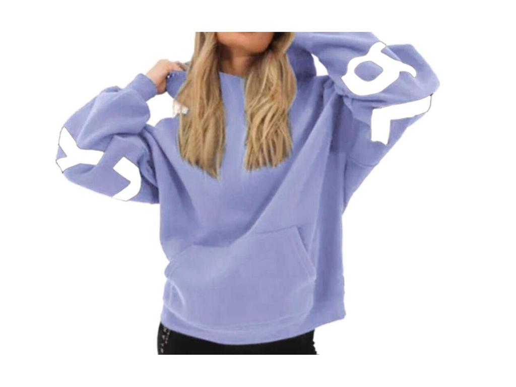 2025 Unisex Bluza z kapturem TK z nadrukiem dużej litery - Modny jesienny styl dla mężczyzn i kobiet