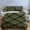 Diagonal orange plaid pattern. Bedding sets Duvet cover sets Duvet covers Pillowcases(1 * Duvet Cover 2 * Pillowcases without duvet insert)