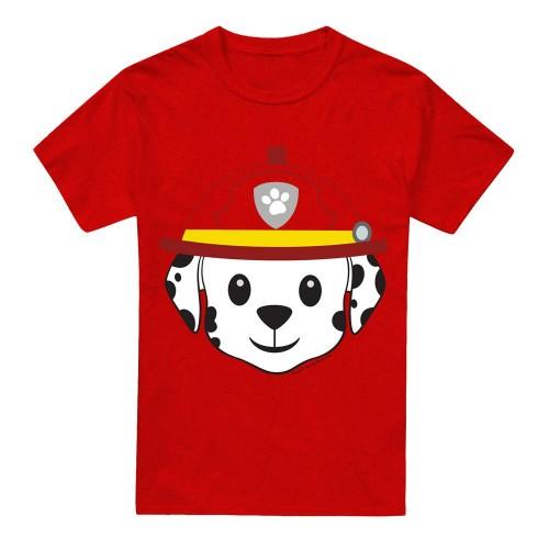 Paw Patrol Unisex Adult Marshall Emoji T-Shirt