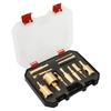 Vacuum Brazed Adamas Drill Bits 6-35mm Size 12pcs Set Core Drill Bit Gold Color Brazing Drill Bit Stone Tile Work