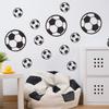 Minimalist Soccer Boy Wall Stickers, Inspirational Sports Self-Adhesive Decals for Boy's Room, Classroom, Gym and Commercial Space