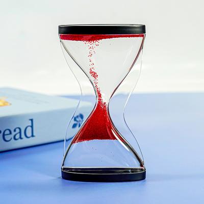 Creative Two Color Oil Leak Hourglass Timing Decompression Artifact Handicraft Ornament Home Decoration Gift Factory
