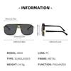 Premium Retro Oversize Style Polarized Glasses, for Men Women Casual Business Outdoor Sports Party Vacation Travel Driving Fishing Supply Photo Prop