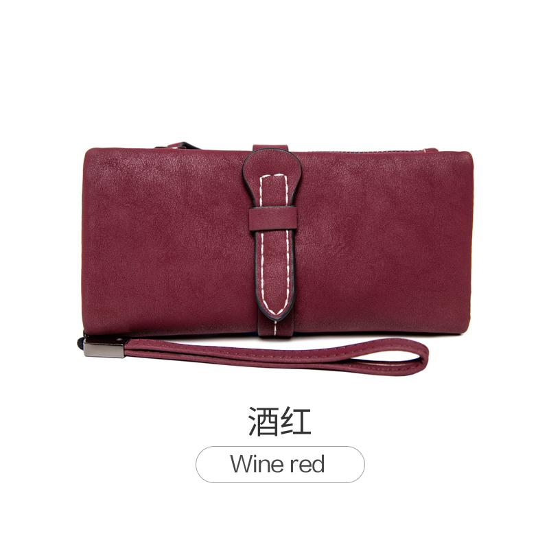 

Жіночий гаманець Модний Довгий Шкірзамінник Високої Якості Відділення для Карт Класичний Жіночий Гаманець Великої Місткості Гаманець на Блискавці