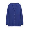 Furina Royal Cotton V Neck Rib Cardigan