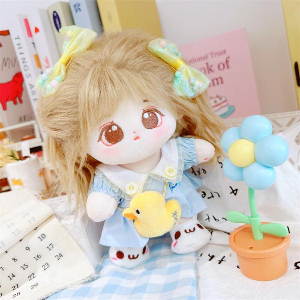 

1 set Kindergarten Dress Star Doll Clothes Suit No Attributes Dolls Clothes 20cm Idol Cotton Doll