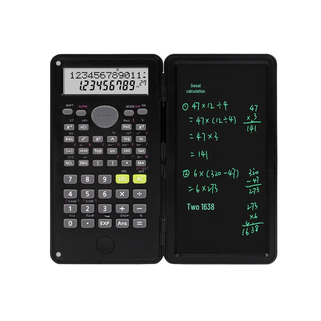 Multifunctional Student Accounting & Writing Board with Built-in Calculator