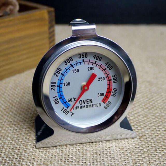 Stainless Steel Oven Thermometer Cooking Food Meat Dial Temperature Gauge Kitchen Oven Thermometer Measuring Tool Kitchen Gadget