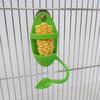 Durable Plastic Parakeet Budgie Cockatiel Parrot Feeder Hanging Swings Bird Chew Toy Cage Hammock