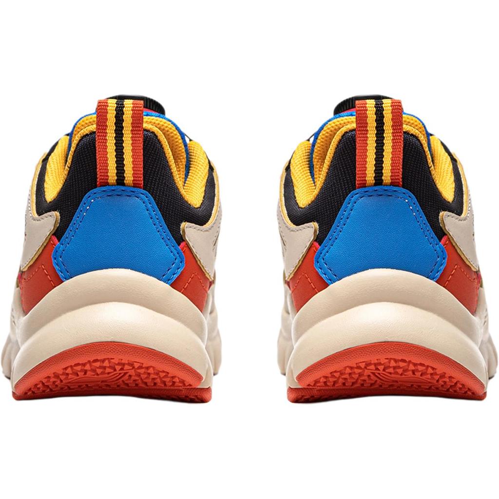 Li Ning Kids Sports Lifestyle Little Aurora Fashion Comfortable Versatile Shock Absorption Rebound Breathable Low-Top Casual Shoes YKNU090-37
