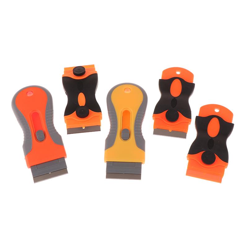 Nail Art Stamping Steel Plate Scraper Pattern Clearer Removable Cleaning Shovel Glue Stickers Tools For Nail Art Accessories