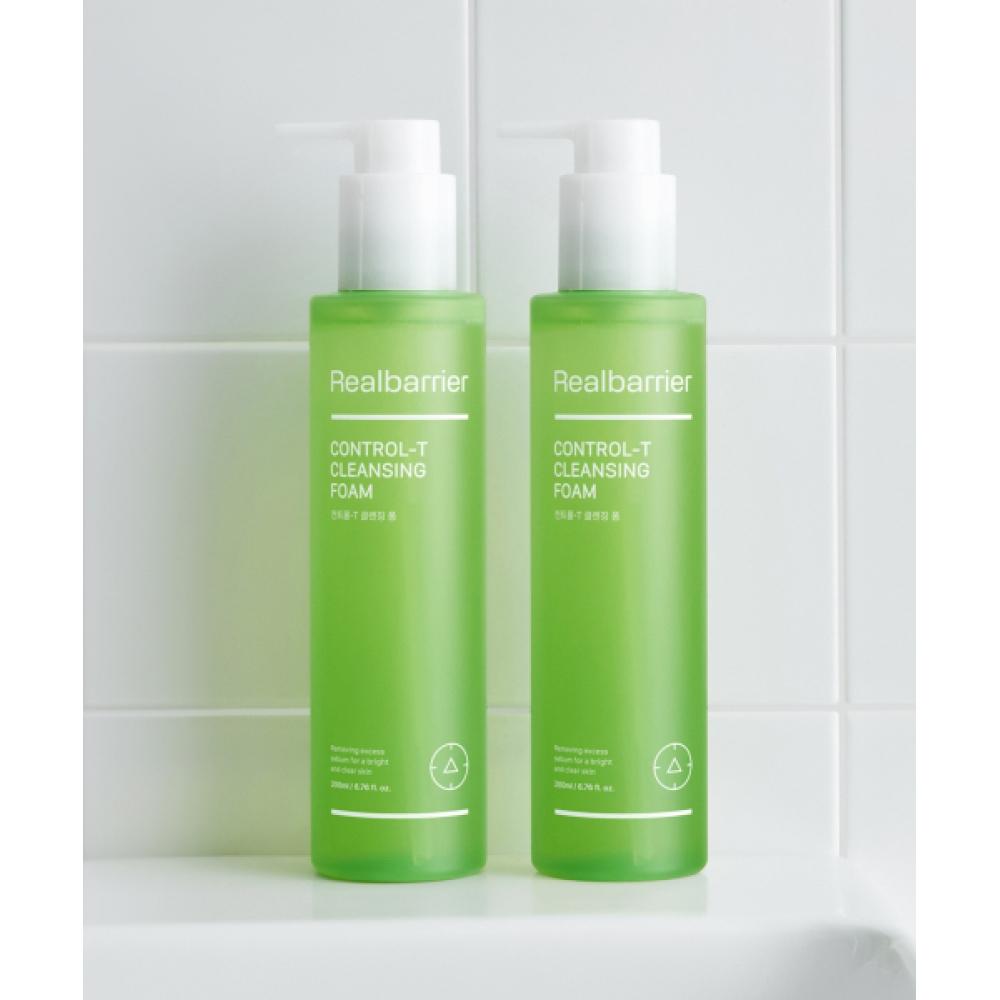 Real Barrier ConTrol T Cleansing Foam 200mlx 2 Pcs NONE
