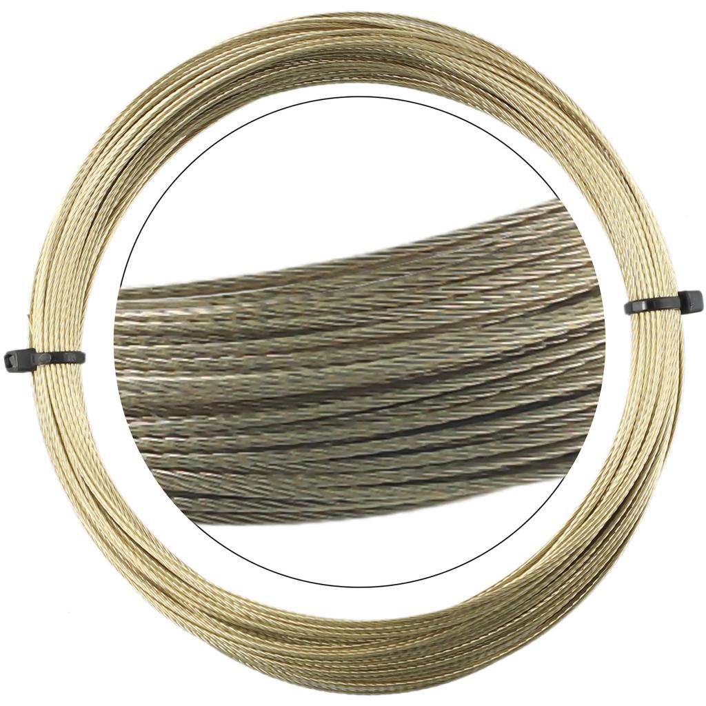 Windshield Cut Line Perfectly Braided and Strong Steel Wire Ideal for Windshield Polyurethane Cutting 22m Gold Roll