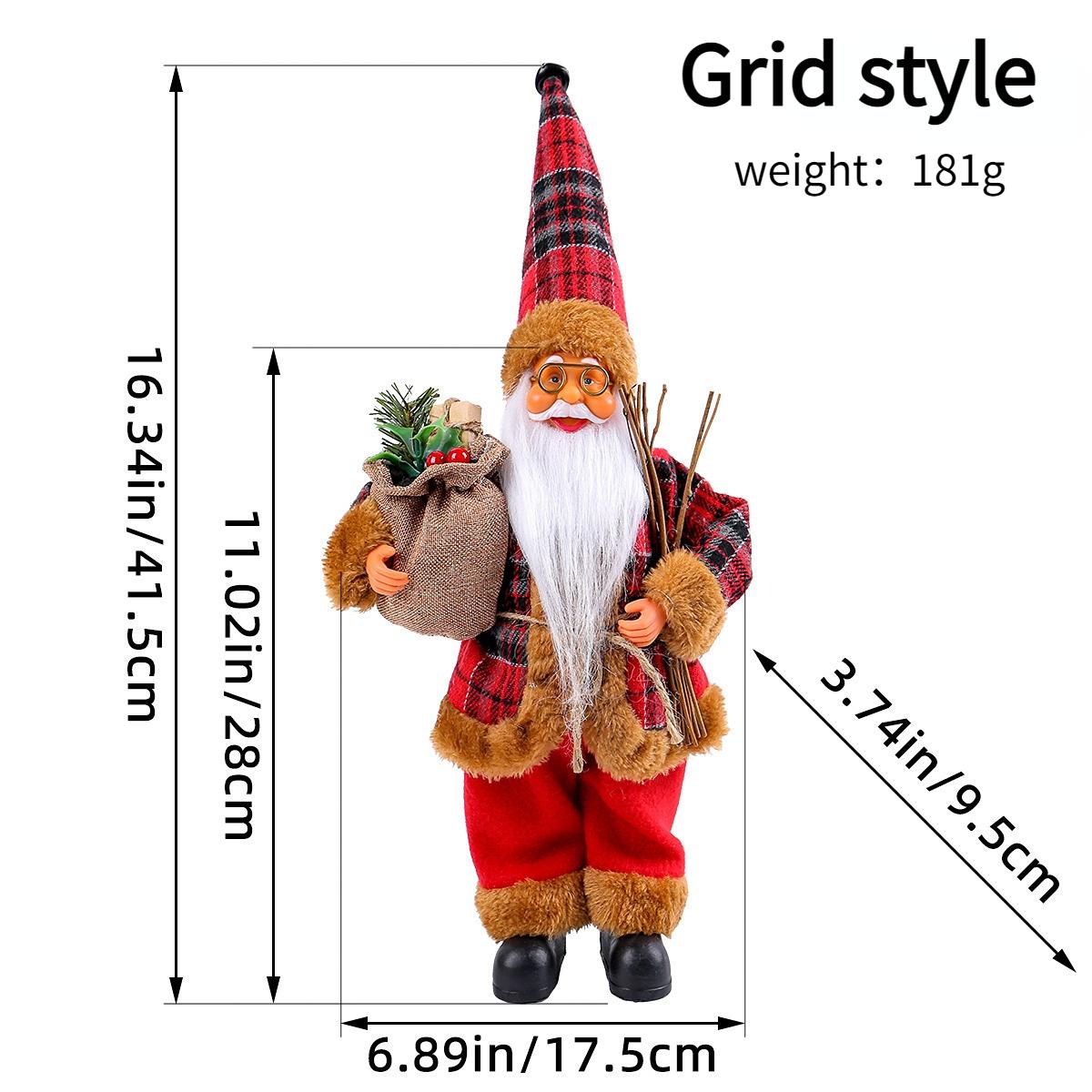 Decor New-Year Goods Santa Claus Christmas Doll Home Decoration Merry Christmas Kids Gift
