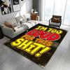 I'm Too Loud for This Rug Design Patterned Carpet a Non Slip Rug Suitable for All Seasons and Any Setting, Gift