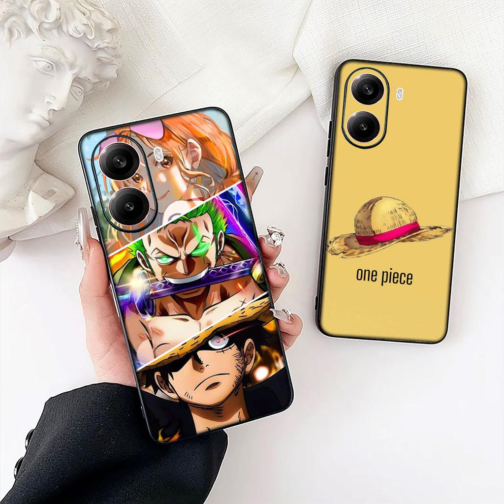 Jinbe Luffy Roronoa Zoro ONE PIECES Phone Case for Motorola Moto G86 G14 G35 G34 G45 G55 G67 G75 G85 G24 G15 G54 G57 Power Cover