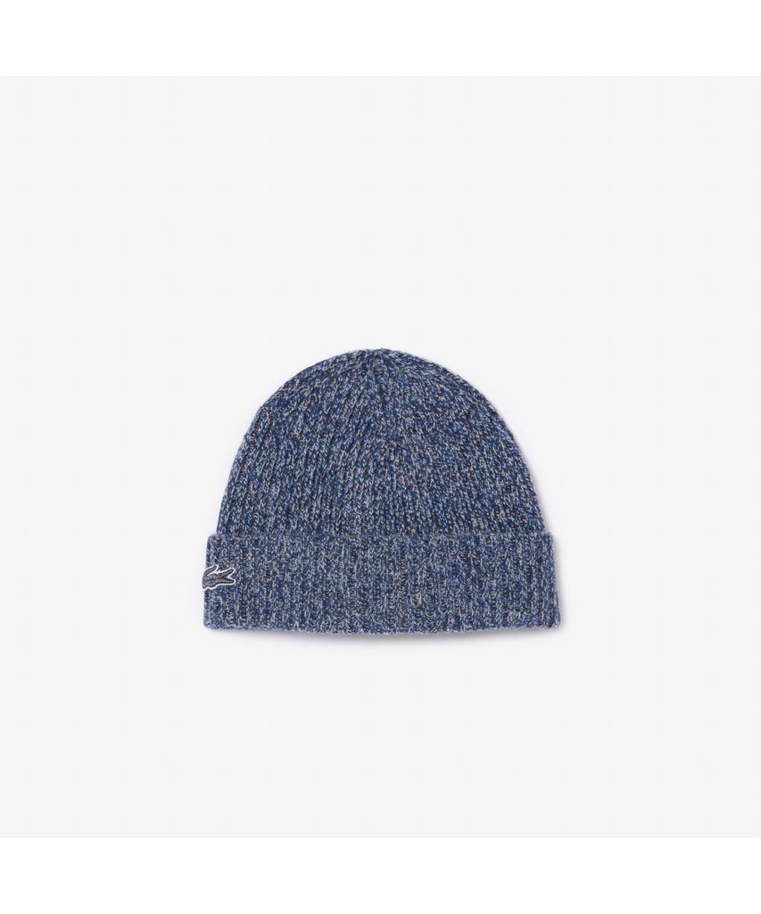 LACOSTE Men'S Wool Rib Beanie Rb4737-54N I7Y