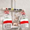 Space-saving Mop Clip Rack Non Punching Mop Holder Multi-functional Mop Broom Hanger  Bathroom