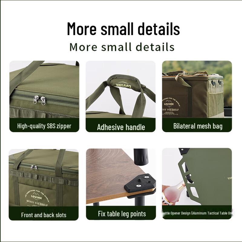 LOVORK Outdoor Foldable Camping Storage Bag