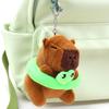 Capybara Plush Keychain: Cute Pull-out Toy & Internet Celebrity Pendant Charm