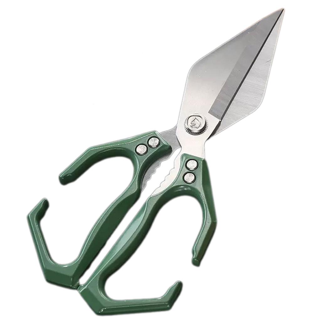 Scissors Ultra Sharpen Chicken Bone Cutter Poultry Cutting Chicken Meat Fish Stainless Steel Heavy-Duty Kitchen Scissors