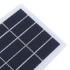 2W 5V Polysilicon Solar Power Battery Panel with DC Interface Charging for 3.7V Battery Outdoor Garden Lamp