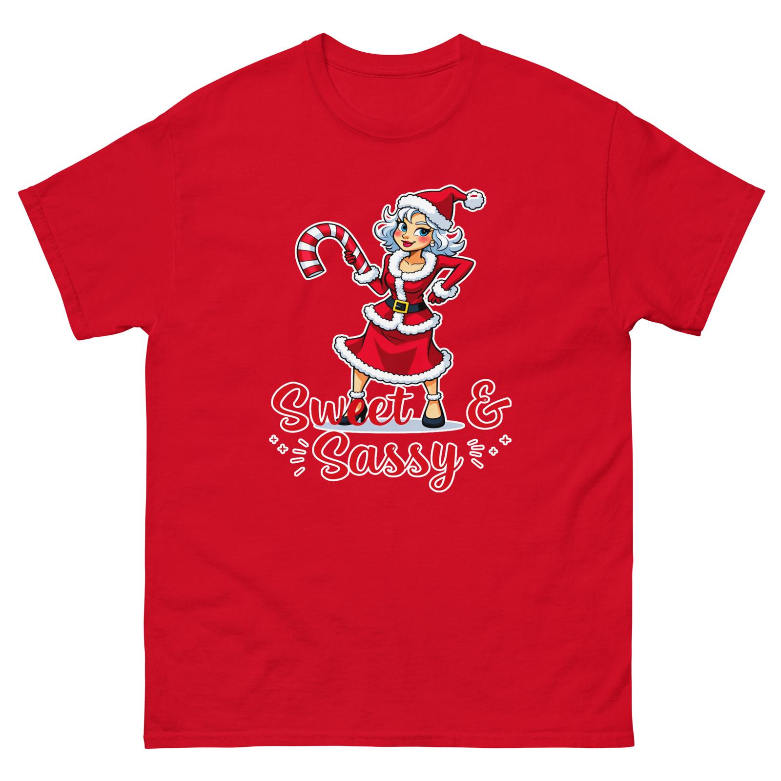 Sweet and Sassy Mr Claus for Christmas Xmas Funny T-Shirt XXXXL