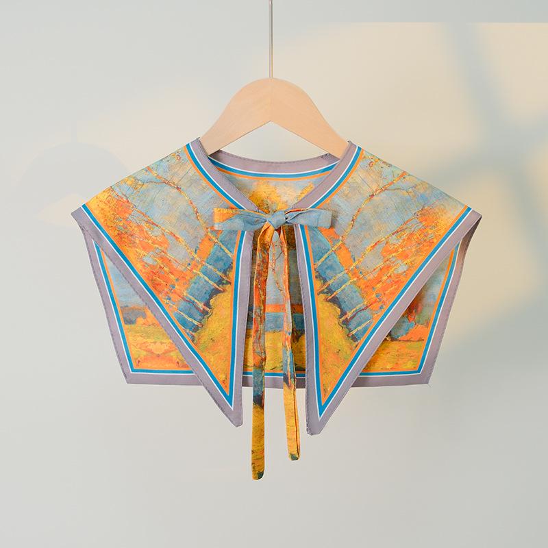 French Vintage Lace-Up Shawl: Women's Spring/Autumn Decorative Caplet, Thin Layered Neck & Shoulder Cover