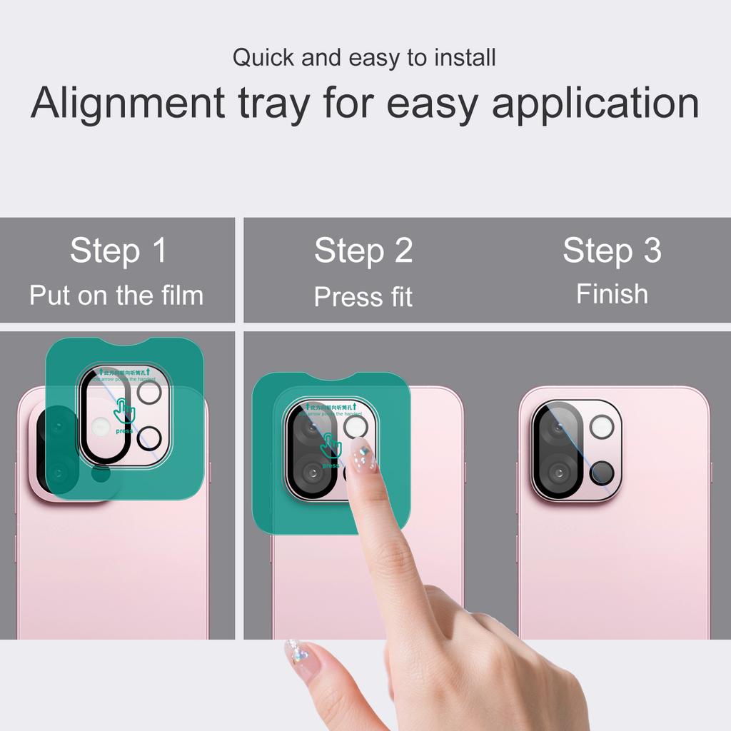 For OnePlus 13T 5G Glass IMAK High Definition Glass Lens Film Self-positioning Version