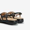 Young Age Women Multi Skinny Sandals Black