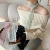 Long Narrow Hair Ribbon Head Scarf Accessory for Women Soft Breathable Polyester Styling Headband for Daily Use