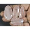 4Pcs Natural Baby Pink Rose Quartz Fancy Cabochon Loose Gemstone Lot 213Cts. A-758