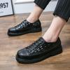 FashionItalian Formal Shoes Men lace up Leather Wedding Dress Man Oxford Shoes Men Office shoes Scarpe Uomo Eleganti Laarzen Dames