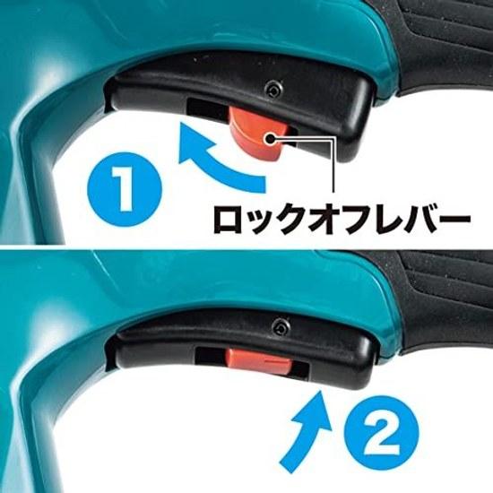 Makita 460mm Cordless Hedge Trimmer 18V Battery Charger Sold Separately MUH467DZ Blue