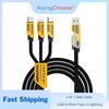 USB PD To Micro Type-C 8Pin 240W Charge Cable Fast Charging Data Cable 6A Super Charge Phone Line