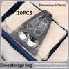 10PCS storage shoe bag dust-proof shoelace shoe bag shoe cover shoe mildew-proof and moisture-proof storage bag shoe bundle mouth rope storage bag