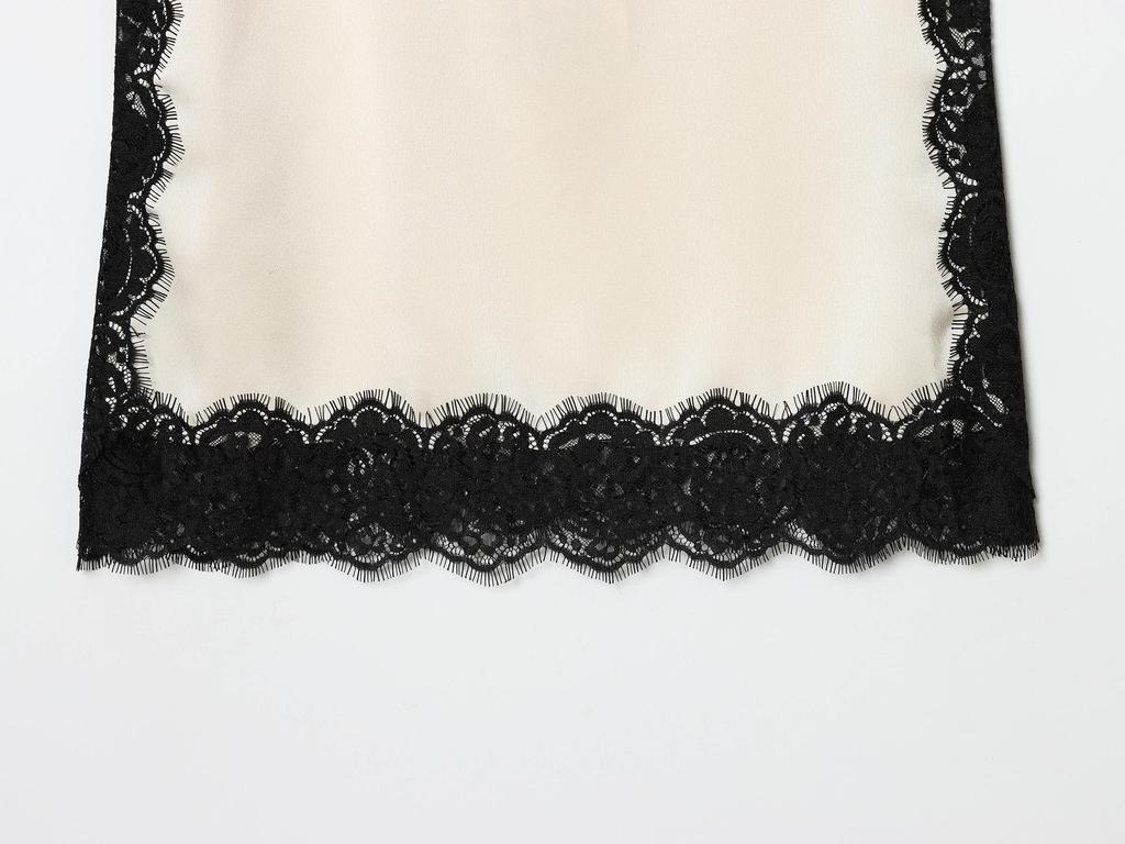 European & American Style Women's Silk Lace Top - Sexy & Fashionable