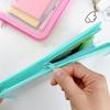 A6 Storage Bag Transparent File Sorting Bag Simple Sticker Stationery Accessories  Student Collect